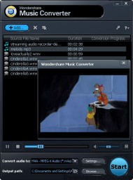 Wondershare Music Converter screenshot